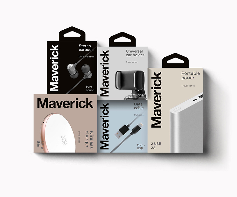 Maverick数码3C品牌设计