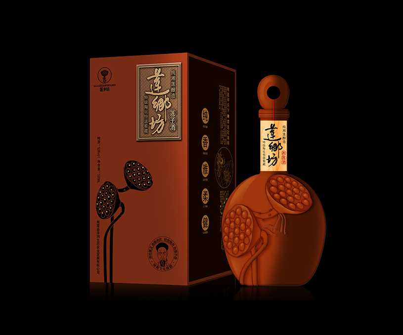  莲乡坊白酒包装设计